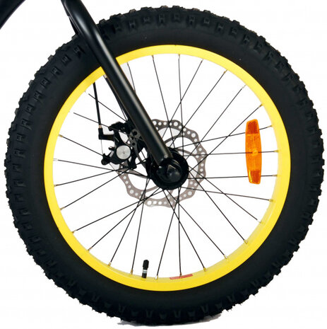 Gradient 20 Inch 50 cm Jongens 6V Schijfrem Zwart
