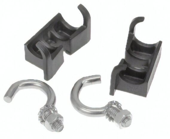 MTB Ringslot Bevestigingsset Zwart
