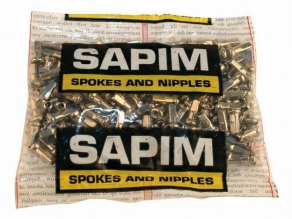 spaaknippels 13G Polyax 14,5 mm messing zilver 144 Stuks
