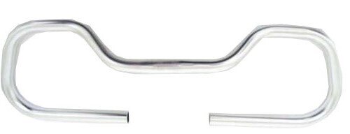 Vlinderstuur Stadsfiets 22,2/ 600/ 25,4 mm Zilver