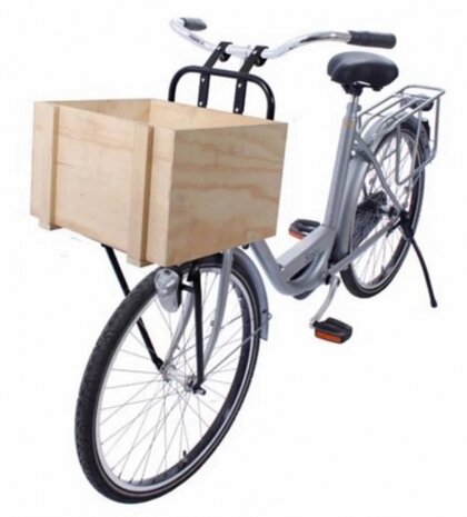 voordrager Transport 30 x 30 cm zwart