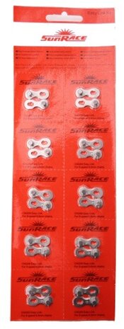 Kettingschakel 1/2 X 3/32 9SP 10 Stuks