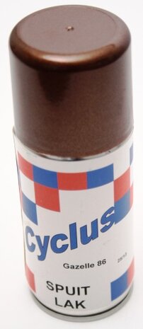 Spuitlak 150 ml lichtbruin metallic