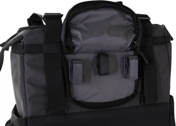 shopper XL 20 liter zwart/grijs - 17402