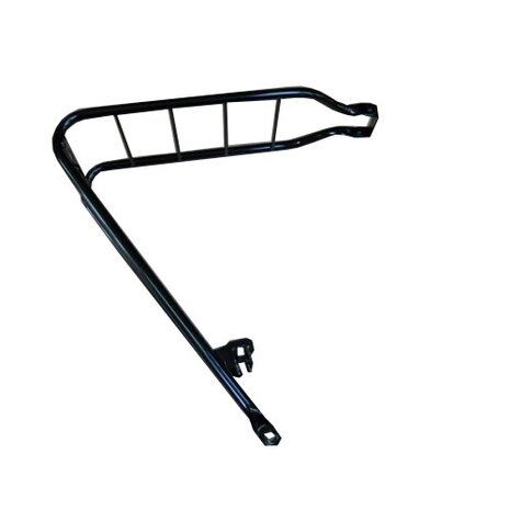 Bagagedrager doorgezet staal 28 inch zwart