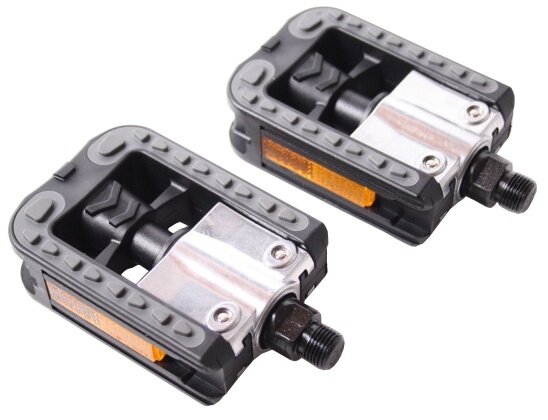 Vouwpedaal Vouwfiets VP-113 Anti-slip 9/16 Inch zwart set