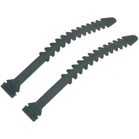 voetriempjes junior 25 cm zwart 2 stuks