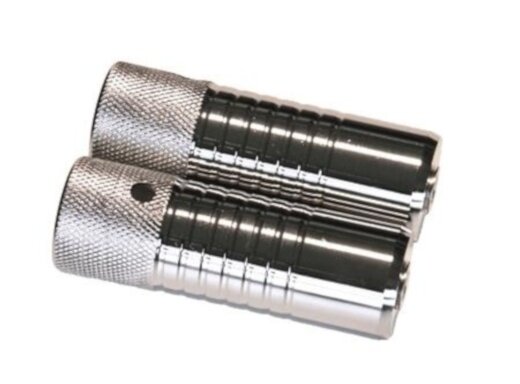BMX pegs 3/8 inch x 38 mm set met draad