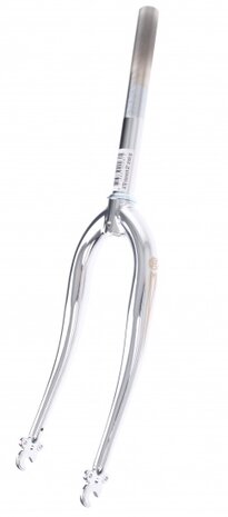 Voorvork Vast 20 Inch ATB 1 Inch Zilver