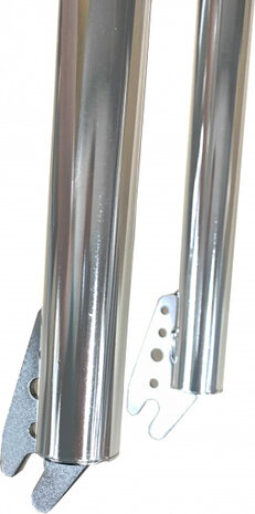 Voorvork Vast 20 Inch BMX 1 Inch Zilver