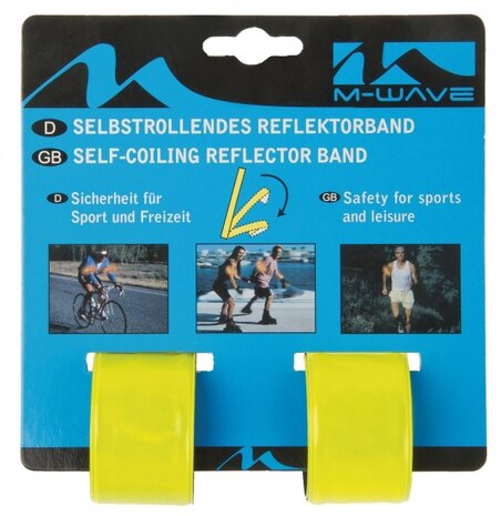 Zelf Oprollende Reflector Band Snapwrap Per Twee Stuks