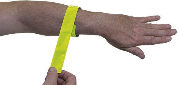 Zelf Oprollende Reflector Band Snapwrap Per Twee Stuks