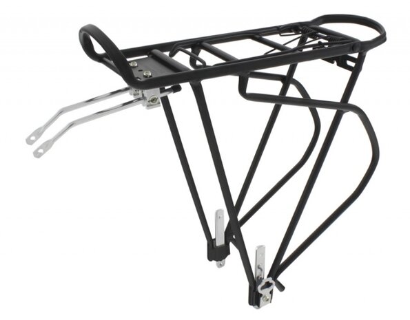 Aluminium Bagagedrager Traveller A I Zwart