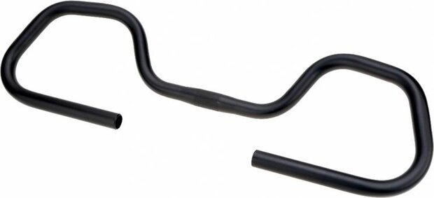Vlinderstuur Stadsfiets 22,2/ 595/ 25,4 mm Zwart