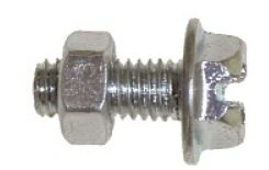 Spatbordbout verzinkt M5 x 12 mm 100 stuks (210212)