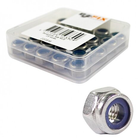 Borgmoer M8 RVS 25 stuks (222318)
