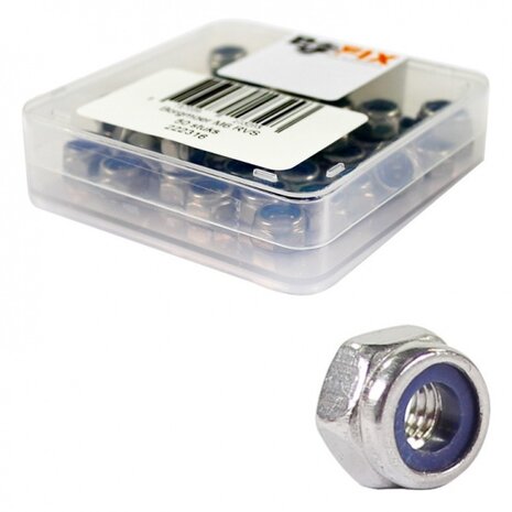 Borgmoer M6 RVS 50 stuks (222316)