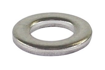 Onderlegring RVS M6 100 Stuks (226306)