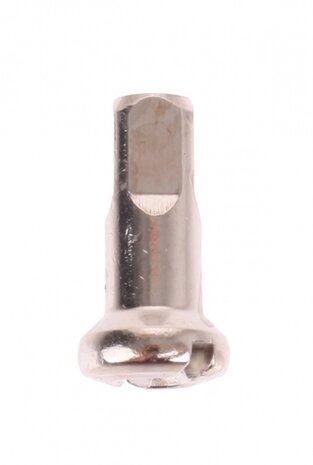 spaaknippels 14G 14,5 mm vernikkelde messing 144 Stuks