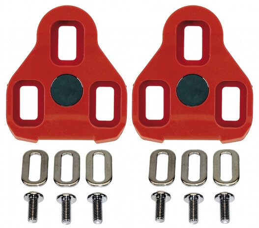 Schoenplaatjes Look E-ARC10 Rood per set