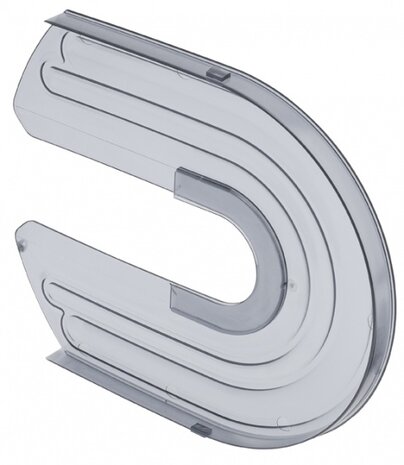 Kettingkast Slicer 24-Inch Open Transparant 58,5x20cm