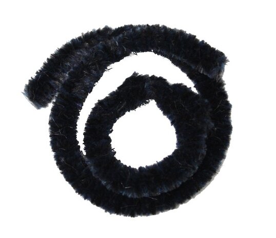 Naafpoetsring 19 + 35 cm Zwart