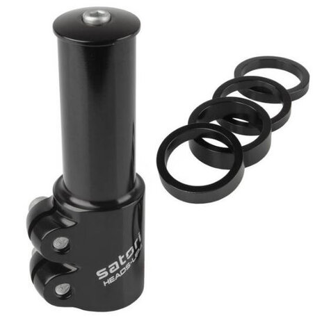 Hoogte Adapter Heads Up 4 28,6 / 117 / 28,6 mm Zwart