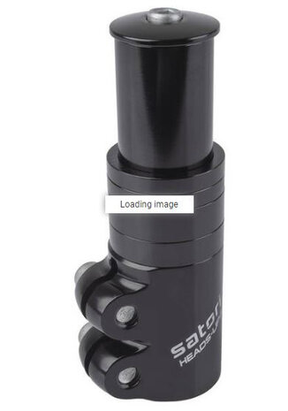 Hoogte Adapter Heads Up 4 28,6 / 117 / 28,6 mm Zwart