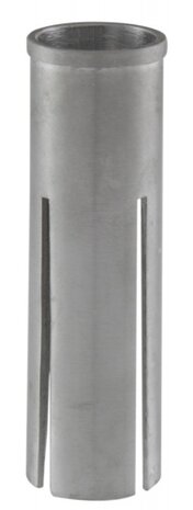 Opvulbus 25.4 Naar 22.2 mm 1.5mm DIK Zilver