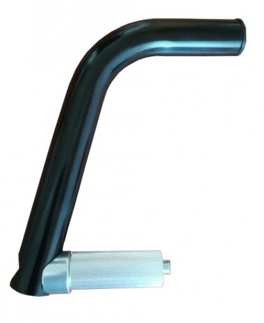 Handvatten Bar END Aluminium Zwart Per 2 Stuks