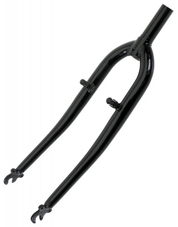 Voorvork Vast 26 Inch 1 Inch Zwart