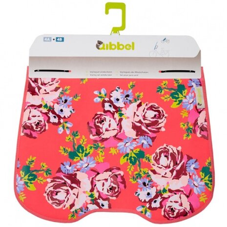 Stylingset Windschermflap Blossom Roses Coral