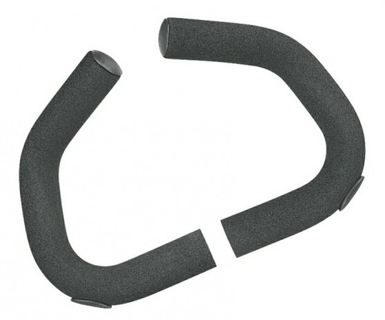 Stuurgreep Classic Aluminium Zwart