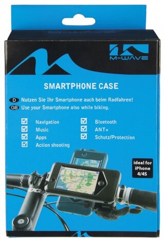 I-Phone / Smartphone Hardcase Stuurklem