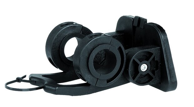 bevestigingsbeugel fietsmand Clip-On zwart