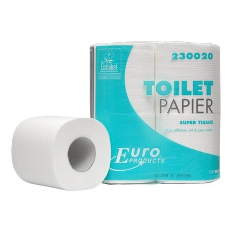 Toiletpapier Tissue Cellulose Per 4 Rollen(200)