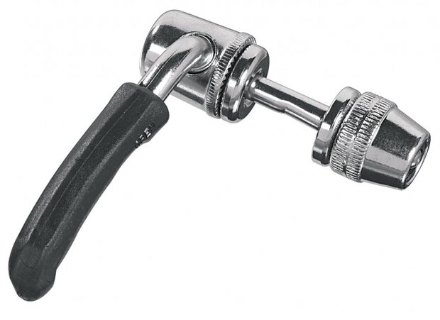 Zadelpen Snelspanner M6 x 45 x 20 mm chroom / zwart