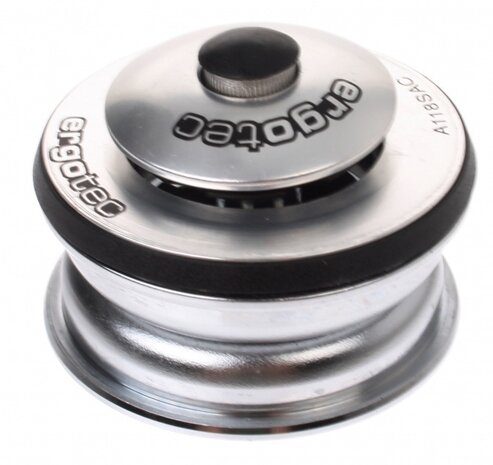 Balhoofdstel 8,5MM Draadloos 1 1/8 Inch Staal Zilver
