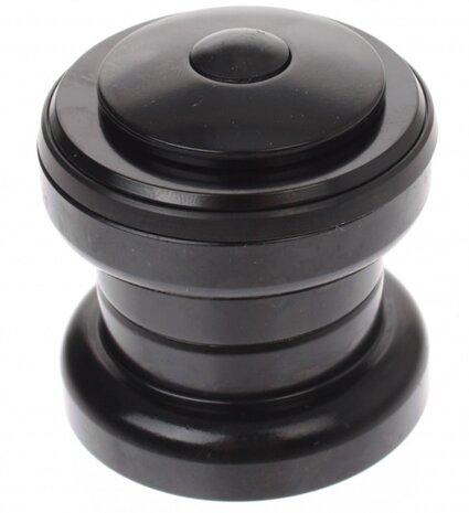 Balhoofdstel 25,7MM Draadloos 1 1/8 Inch Staal Zwart