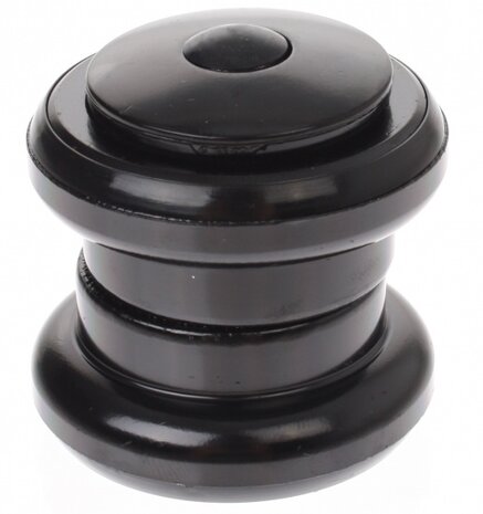 Balhoofdstel 23,0MM Draadloos 1 1/8 Inch Staal Zwart
