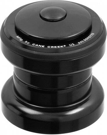 Balhoofdstel 27,4MM Draadloos 1 1/8 Inch Alloy Zwart
