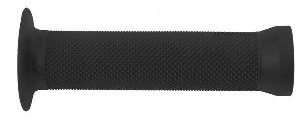 handvat BMX 130 mm rubber zwart 2 stuks