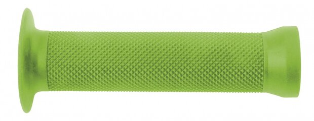 handvat BMX 130 mm rubber groen 2 stuks