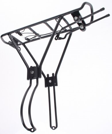 Aluminium Bagagedrager Disc II Zwart