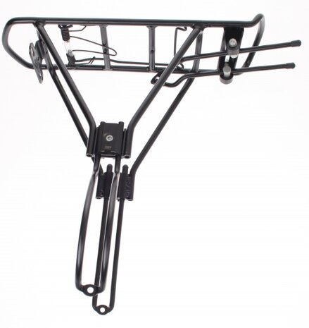 Aluminium Bagagedrager Disc II Zwart