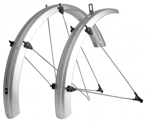 Spatborden Set Bluemels Kunststof 24 Inch Zilver