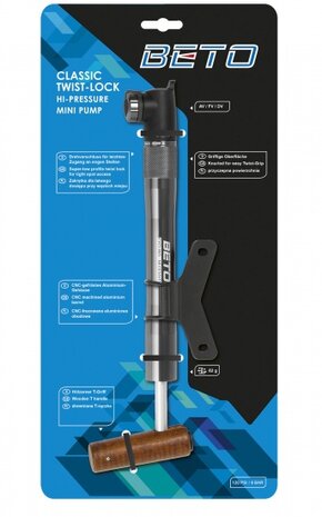 Aluminium Minipomp 8 Bar