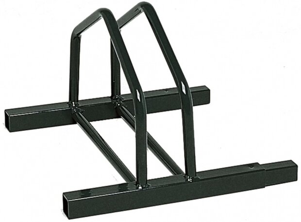 Grond Fietsenrek Telescopisch 1 Stuks Zwart