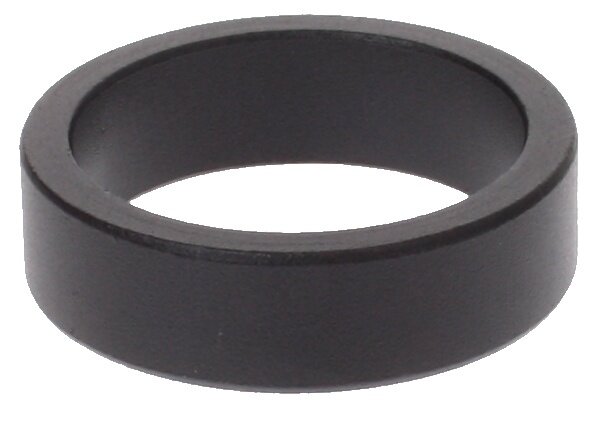Balhoofdring 1 1/8 Inch X 5 mm Aluminium Zwart 50 Stuks
