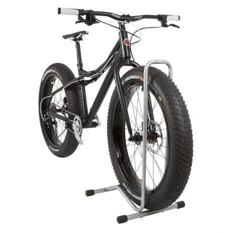 Fietsenrek Superstand Fatbike verstelbaar zilver